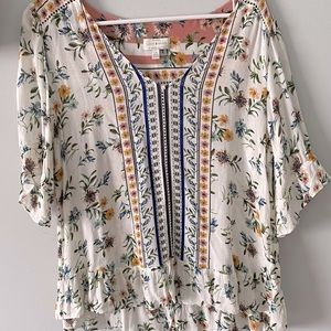 Floral Lucky Brand Top